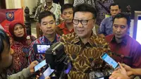 Menteri Dalam Negeri (Mendagri), Tjahjo Kumolo menghimbau seluruh aparatur Pusat sampai daerah untuk membantu sosialisasi Pileg dan Pilpres Serentak Tahun 2019.