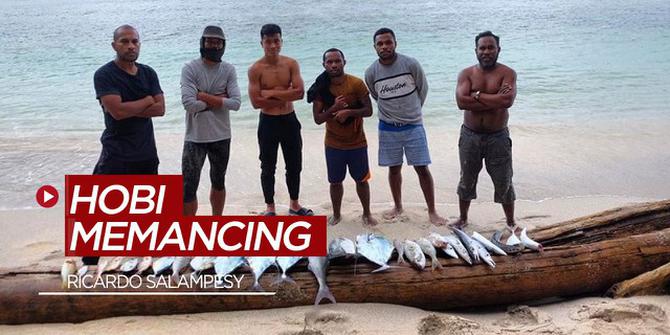 VIDEO: Bek Persipura Jayapura, Ricardo Salampessy Asyik Memancing Saat Liga 1 Berhenti