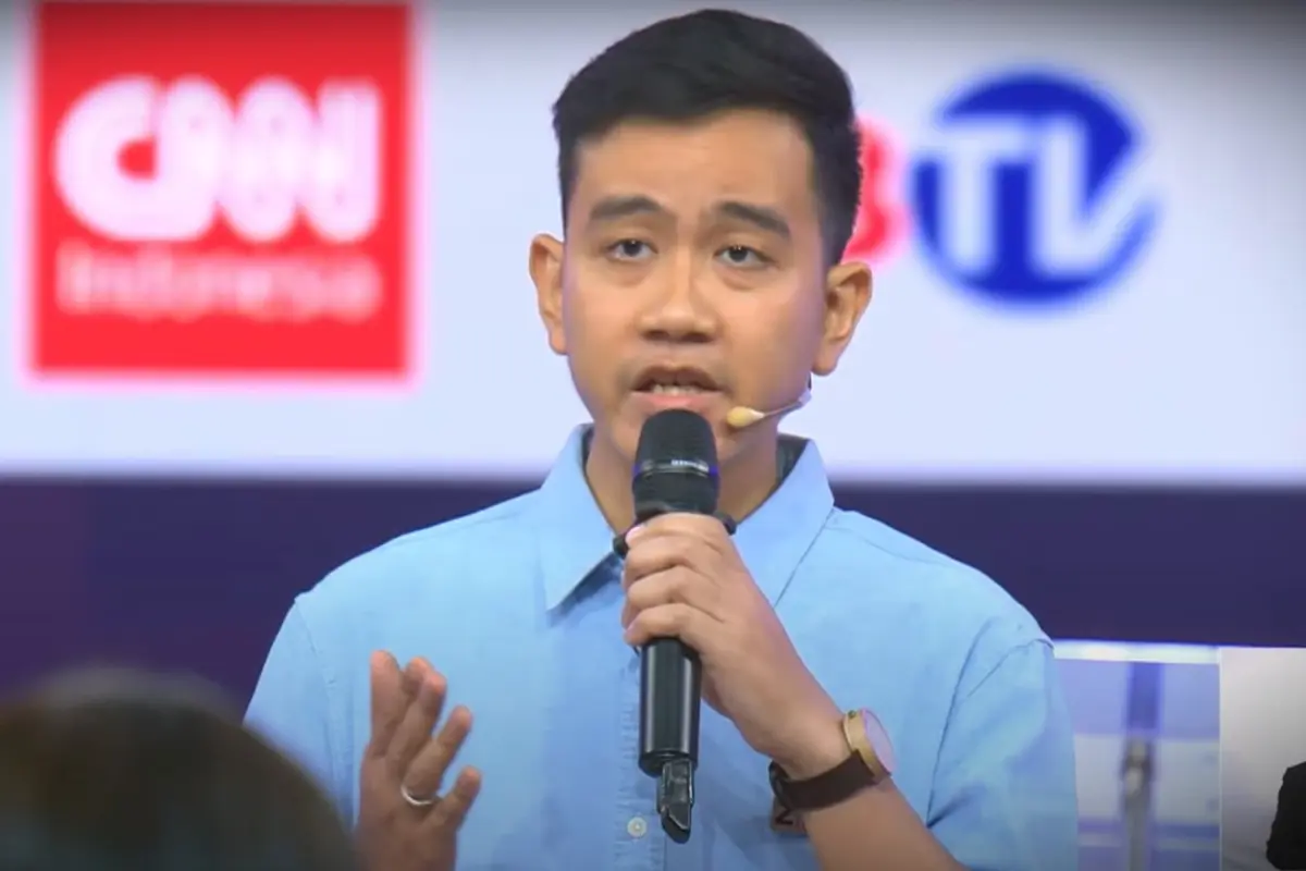 Calon Wakil Presiden Gibran Rakabuming Raka.