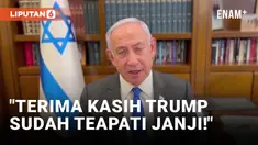 Benjamin Netanyahu: Terima Kasih Donald Trump