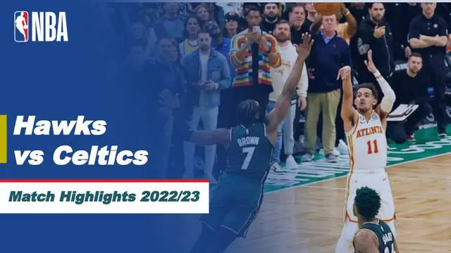 Berita Video, Highllights Boston Celtics Vs Atlanta Hawks pada Rabu (26/4/2023)