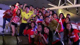 Suasana kemeriahan saat upacara pembukaan SEA Games 2019 di Philipine Arena Bulacan, Manila, Sabtu (30/11). Pesta olahraga se-Asia Tenggara ini akan berlangsung hingga 11 Desember. (Bola.com/M Iqbal Ichsan)