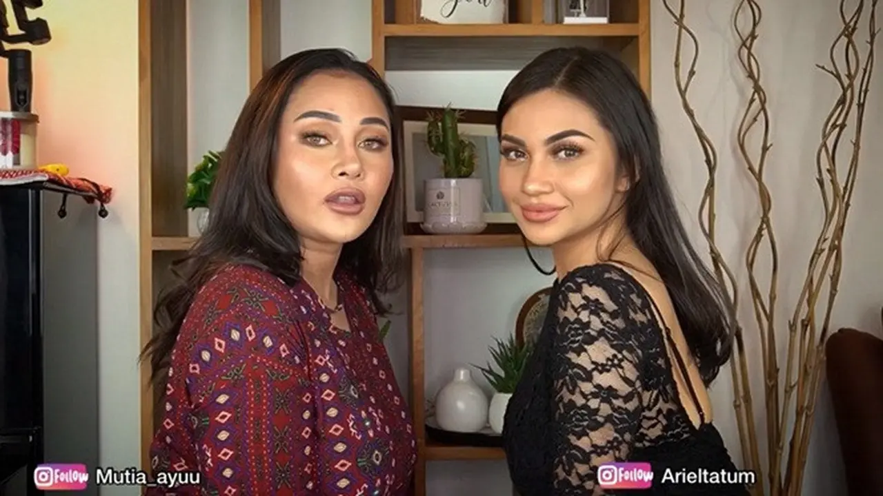 7 Potret Kebersamaan Mutia Ayu dan Ariel Tatum, Disebut Mirip Bak Saudara
