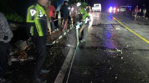 Bus AKAP Terjun ke Sungai Diduga Akibat Rem Blong, 4 Orang Luka