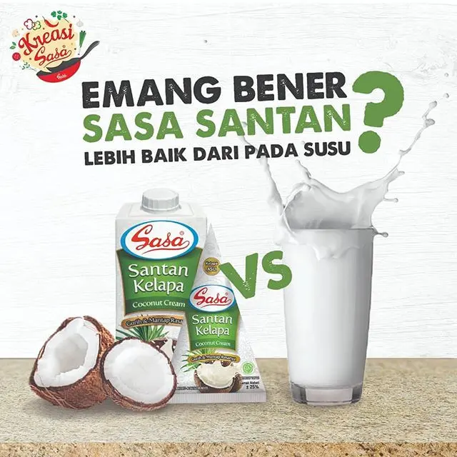 Santan Lebih Sehat dari Susu? Yuk, Cari Tahu Faktanya