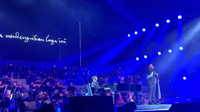 Musisi dan komposer Andi Rianto menggelar konser bertajuk The Sound of Colours II