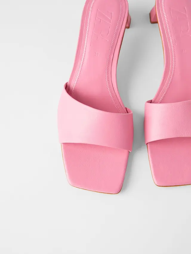 Mid-Heeled Mules Zara
