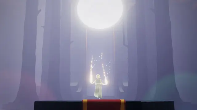 Konser virtual musisi Norwegia Aurora di game Sky: Children of the Light
