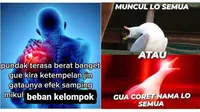 Meme kerja kelompok (Sumber:X/mnjahit/Jayche_A)