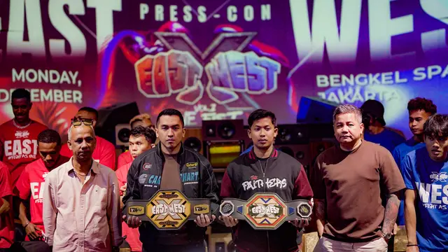 Jumpa pers East X West Combat Sports Festival