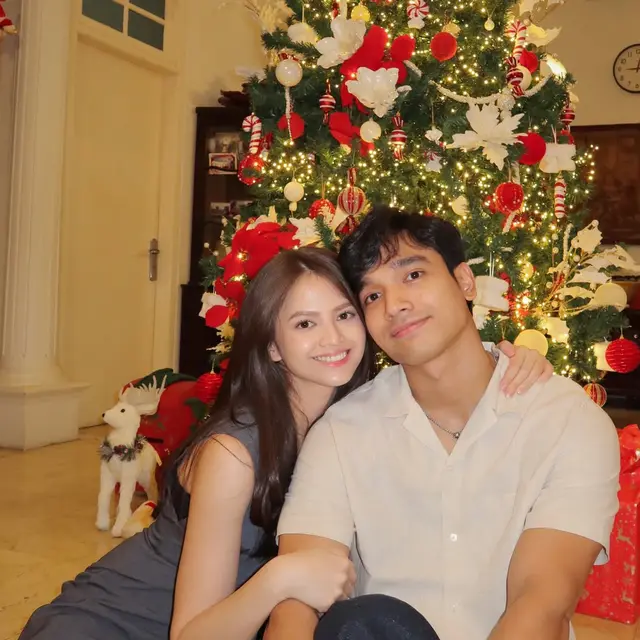 Potret Pasangan Kekasih Artis Rayakan Natal 2025