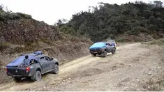 Jalan Trans Papua di Kampung Poga, Distrik Poga, Kabupaten Tolikara. (Liputan6.com/Katharina Janur)