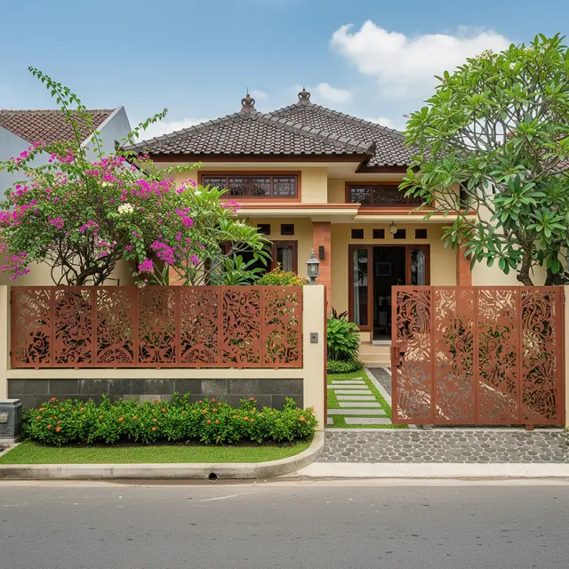 9 Model Pagar Besi yang Cocok untuk Rumah Kecil, Modern dan Tetap Luas