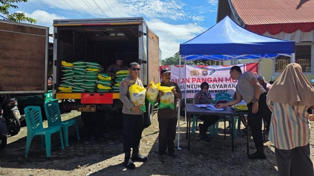 Tahukah Anda? Polres Pasaman Barat Salurkan 60 Ton Beras Murah, Harga Jauh di Bawah Pasar!