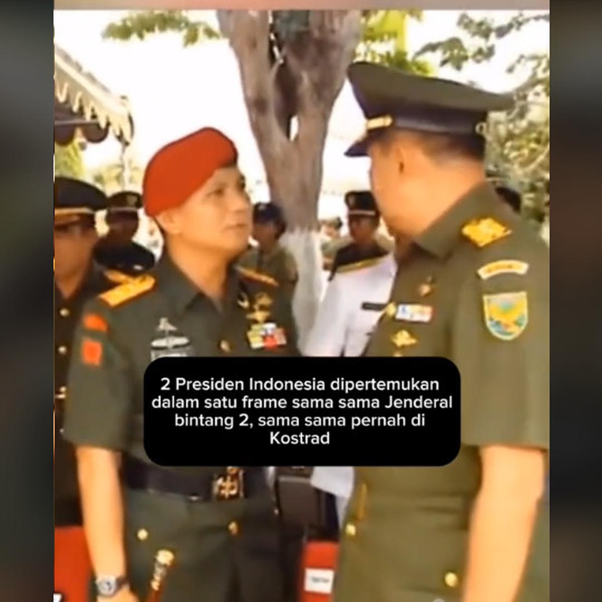 Momen Lawas Prabowo & SBY Ngobrol Serius, Sama-Sama Berseragam Jenderal TNI Bintang 2 & Pegang Tongkat Komando