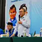 Ketua Umum Partai Amanat Nasional (PAN) Zulkifli Hasan saat bertemu pimpinan daerah Muhammadiyah Balikpapan, Kalimantan Timur, pada Jumat (8/12/2023). (Dok PAN).