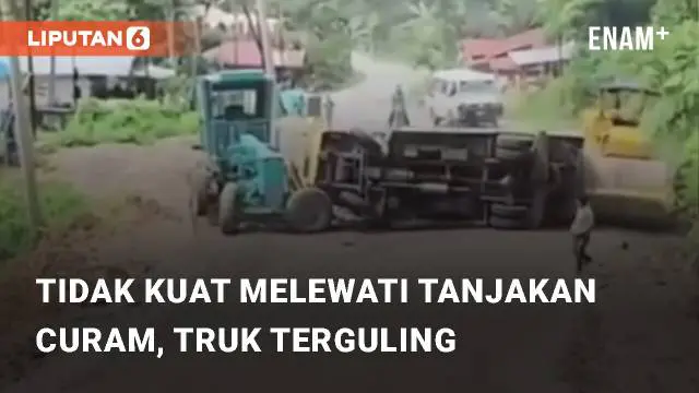 Beredar video viral terkait tergulingnya sebuah truk karena tak kuat menanjak. Kejadian tersebut berada di kawasan Batu Jomba, Sumatera Utara