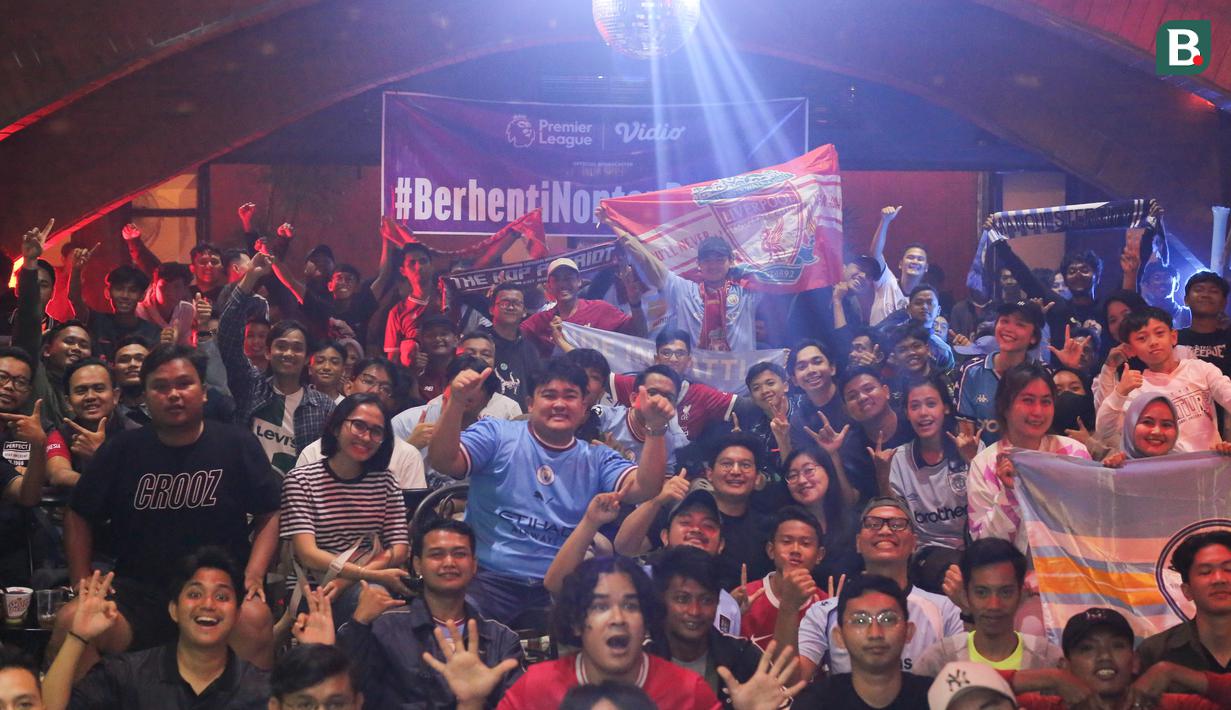 Menurut dari panitia, Roaring Night di Bekasi ini dihadiri oleh 150 orang dari kedua tim pendukung. (Bola.com/Abdul Aziz)