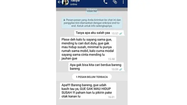 5 Chat Gebetan Minta Naik Mobil Ini Bikin Geleng Kepala