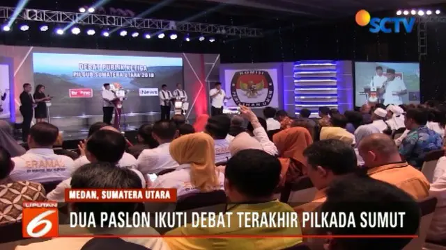 Debat Cagub dan Cawagub Sumut Saling Serang soal Sengketa Lahan