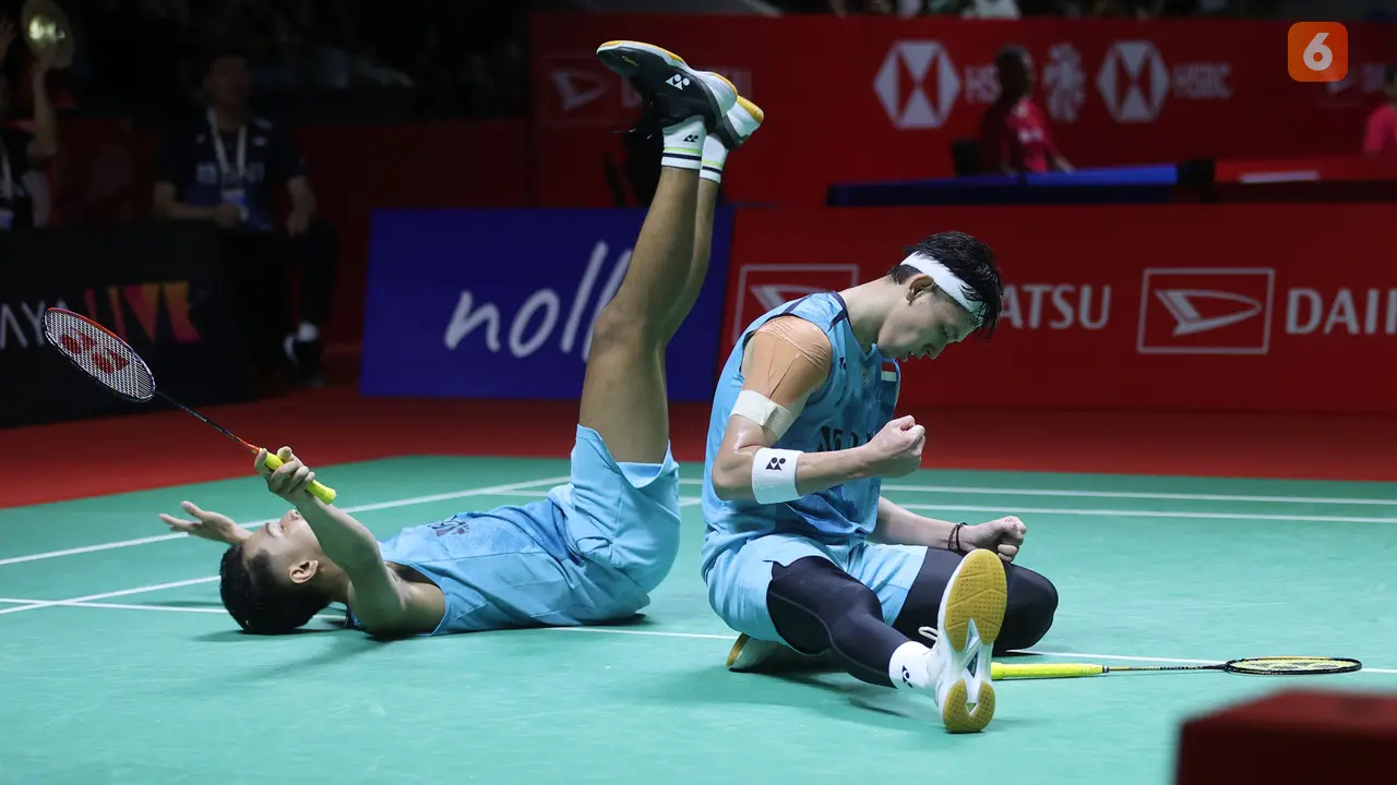 Foto: Fajar Alfian/Muhammad Rian Ardianto Pimpin 4 Ganda Putra Indonesia Segel Empat Tempat di 8 Besar Indonesia Masters 2024