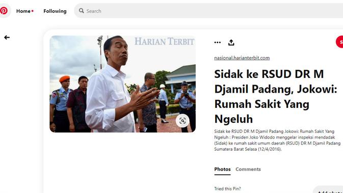 klaim foto Megawati memegang kemaluan Jokowi di atas panggung
