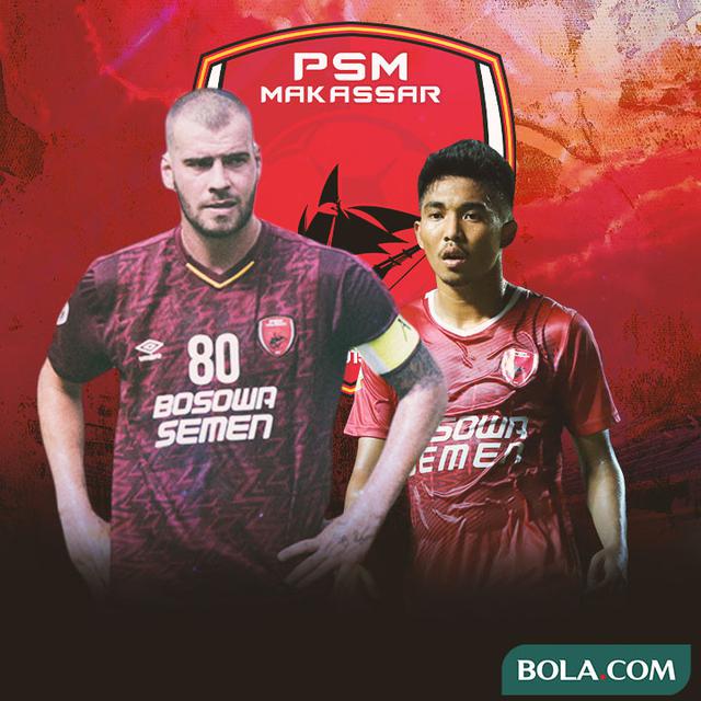 PSM Makassar - Wiljan Pluim, Muhammad Arfan