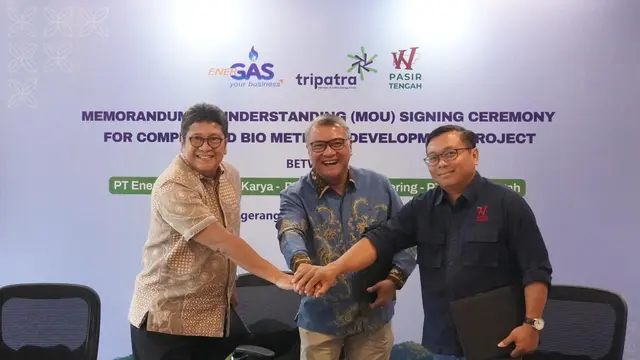 Kerja sama pengembangan Compressed Bio Methane. (Dok Triparta)