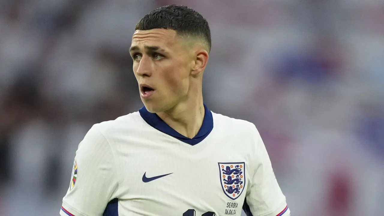 FOTO Phil Foden di Euro 2024