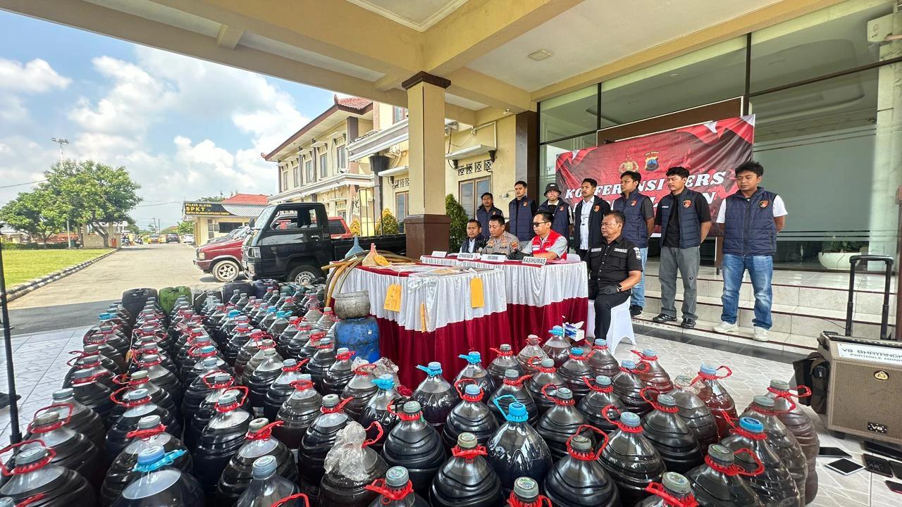 Polres Klaten Ungkap 2 Kasus Penyalahgunaan BBM Bersubsidi, Omzet Capai Rp200 Juta per Bulan