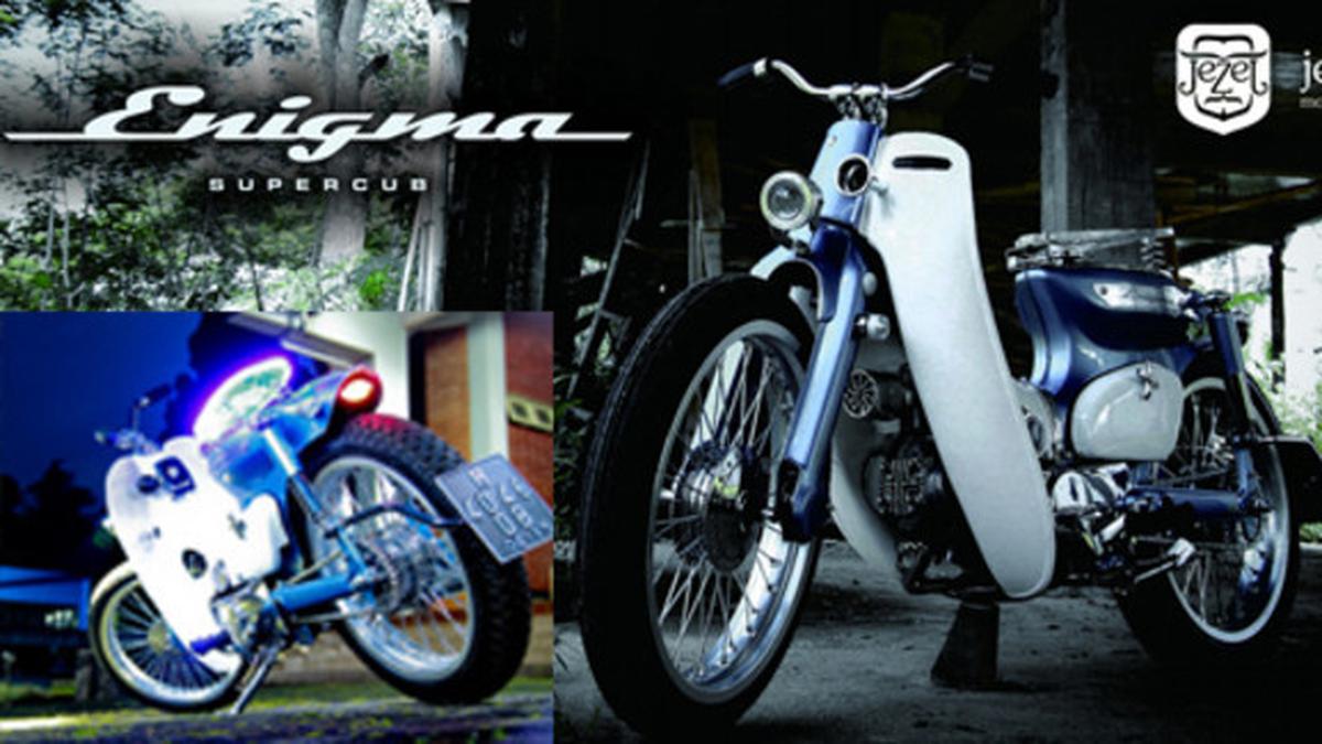 14 Detail Modifikasi Honda Supercub 800 Bergaya StreetCUB