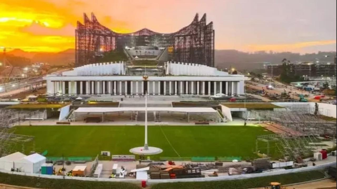 Prabowo Setujui Desain Pembangunan Gedung DPR di IKN