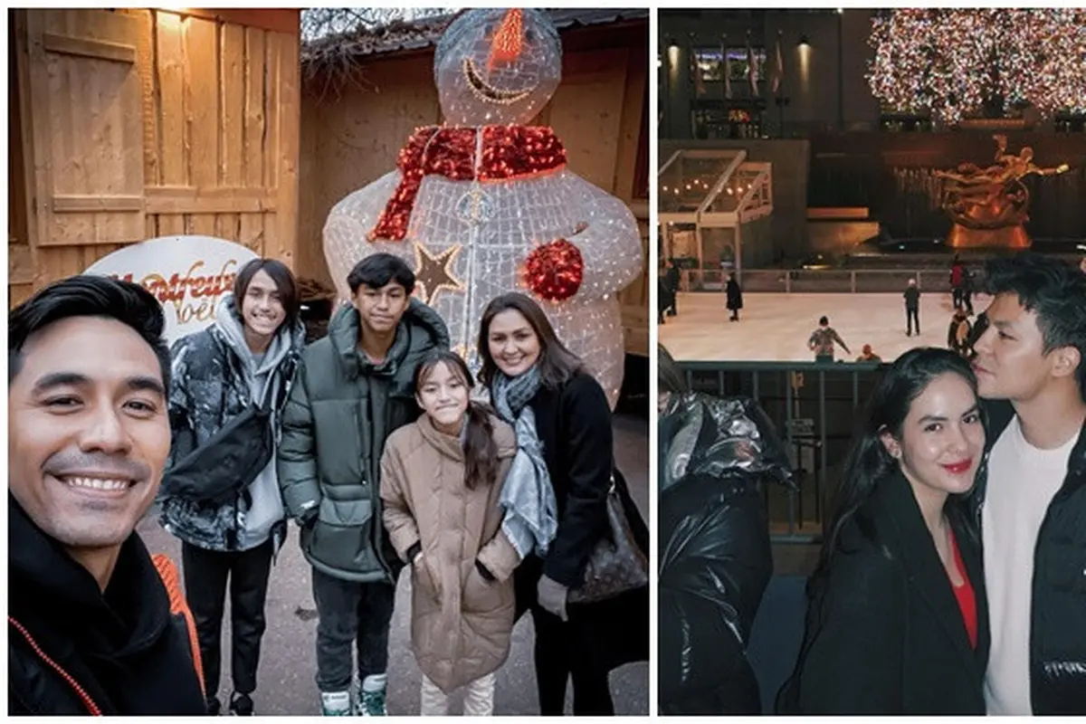 7 Artis yang Rayakan Natal 2021 di Luar Negeri, Ada yang Mudik ke Swiss dan Jerman