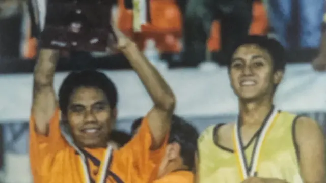 Persija saat menjuarai Liga Indonesia 2001.