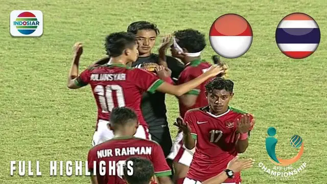 Berita video momen adu penalti final Piala AFF U-16 2018, Timnas Indonesia vs Thailand, yang berakhir dengan skor 4-3, Sabtu (11/8/2018).