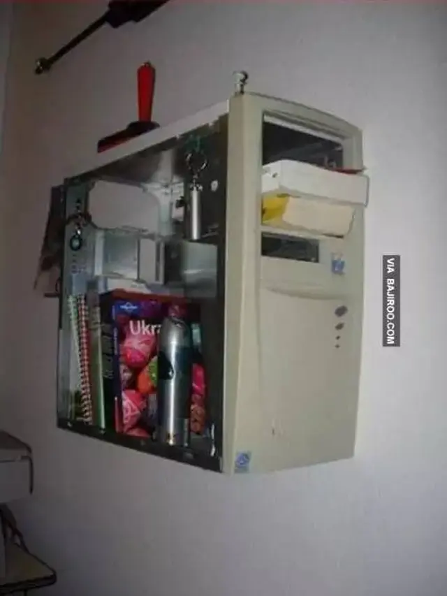 7 Potret Alih Fungsi Kotak CPU Bekas Kreatif, Bikin Tepuk Jidat