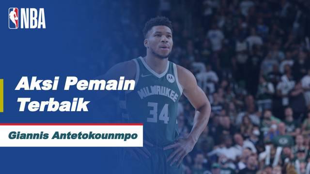 Berita Video, Aksi-aksi Terbaik Giannis Antetokounmpo Saat Milwaukee Bukcs Bersua Boston Celtics di NBA Hari Ini