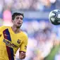 Sergi Roberto (40 juta euro) - Sergi Roberto menjadi salah satu pemain akademi Barcelona yang tetap setia berseragam Blaugrana. Gelandang berusia 28 tahun ini merupakan jebolan akademi Barcelona periode 2006-2009. (AFP/Oscar Del Pozo)