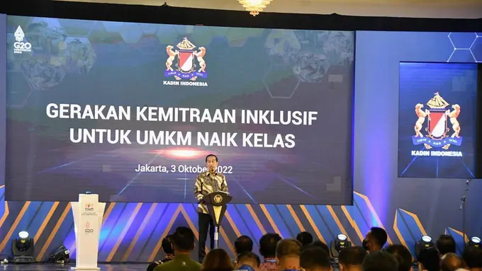 Presiden Jokowi Dukung Pertumbuhan UMKM dengan Gerakan Kemitraan Inklusif