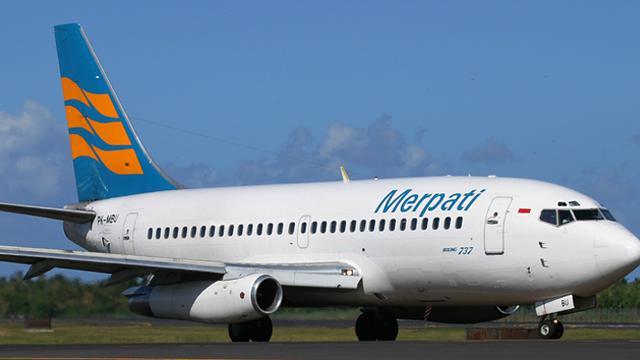 Image result for Pesawat Merpati Air line