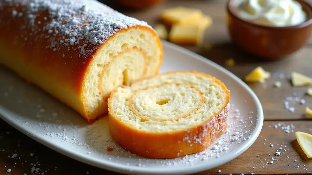 Resep Cheese Roll Cake