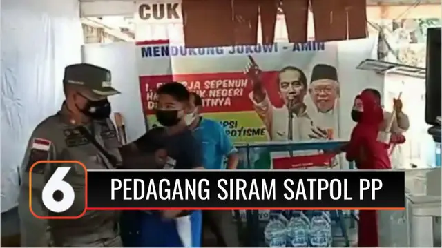 Seorang pedagang warung kopi yang emosi menyiram petugas Satpol PP dengan air panas saat razia PPKM Darurat di Medan, Sumatera Utara. Aksi yang sempat viral di media sosial ini membuat pedagang kopi tersebut harus berurusan dengan pihak Kepolisian.