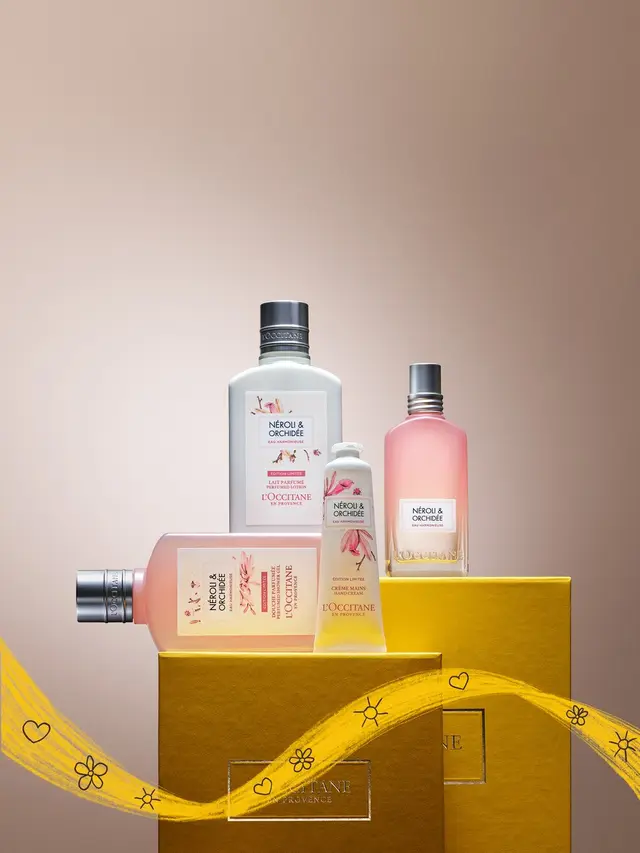 L’OCCITANE Hadirkan Néroli & Orchidée Eau Harmonieuse Edisi Terbatas (Sumber: L’OCCITANE)
