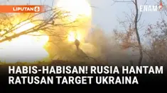 Rusia menyatakan telah melancarkan serangan besar-besaran ke Ukraina dengan menghantam lebih dari 100 target dalam 24 jam terakhir.