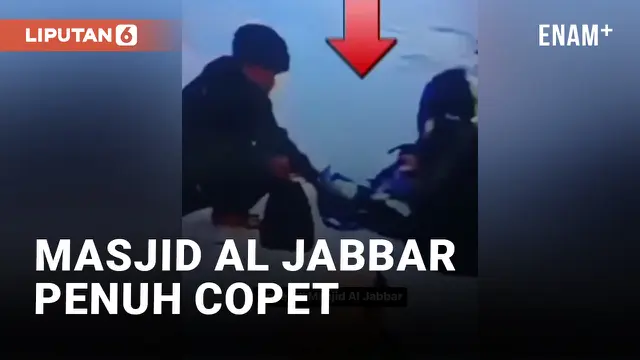 Duh, Copet Berkeliaran di Masjid Al Jabbar