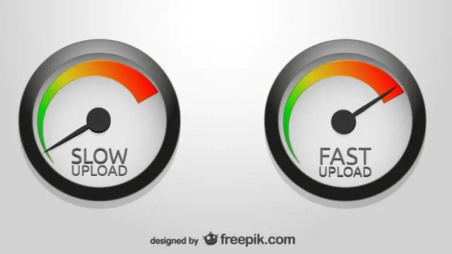 ilustrasi kecepatan upload internet