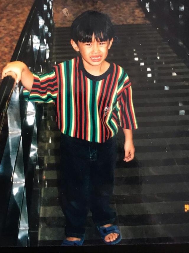 6 Potret Masa Kecil Caesar Hito, Imut dan Menggemaskan