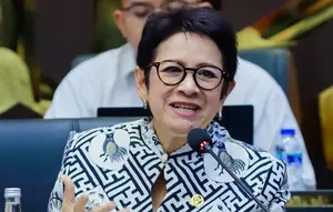 Potret Nurul Arifin di Sidang Tahunan MPR RI