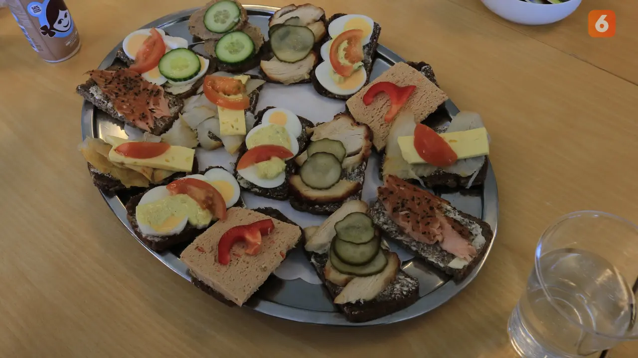 Roti Lapis, Sandwich, Denmark, Smorrebrod