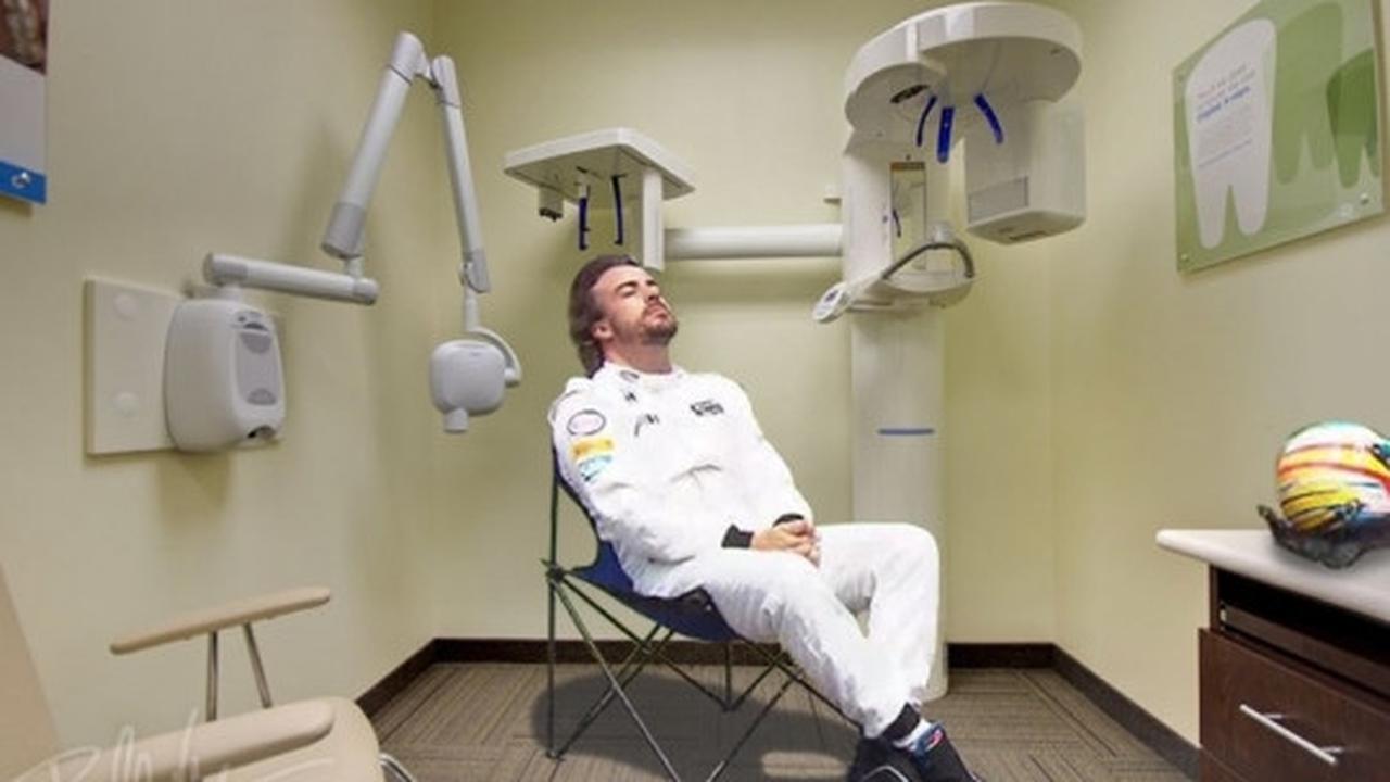 Meme lucu soal frustasinya Fernando Alonso di balap Formula 1